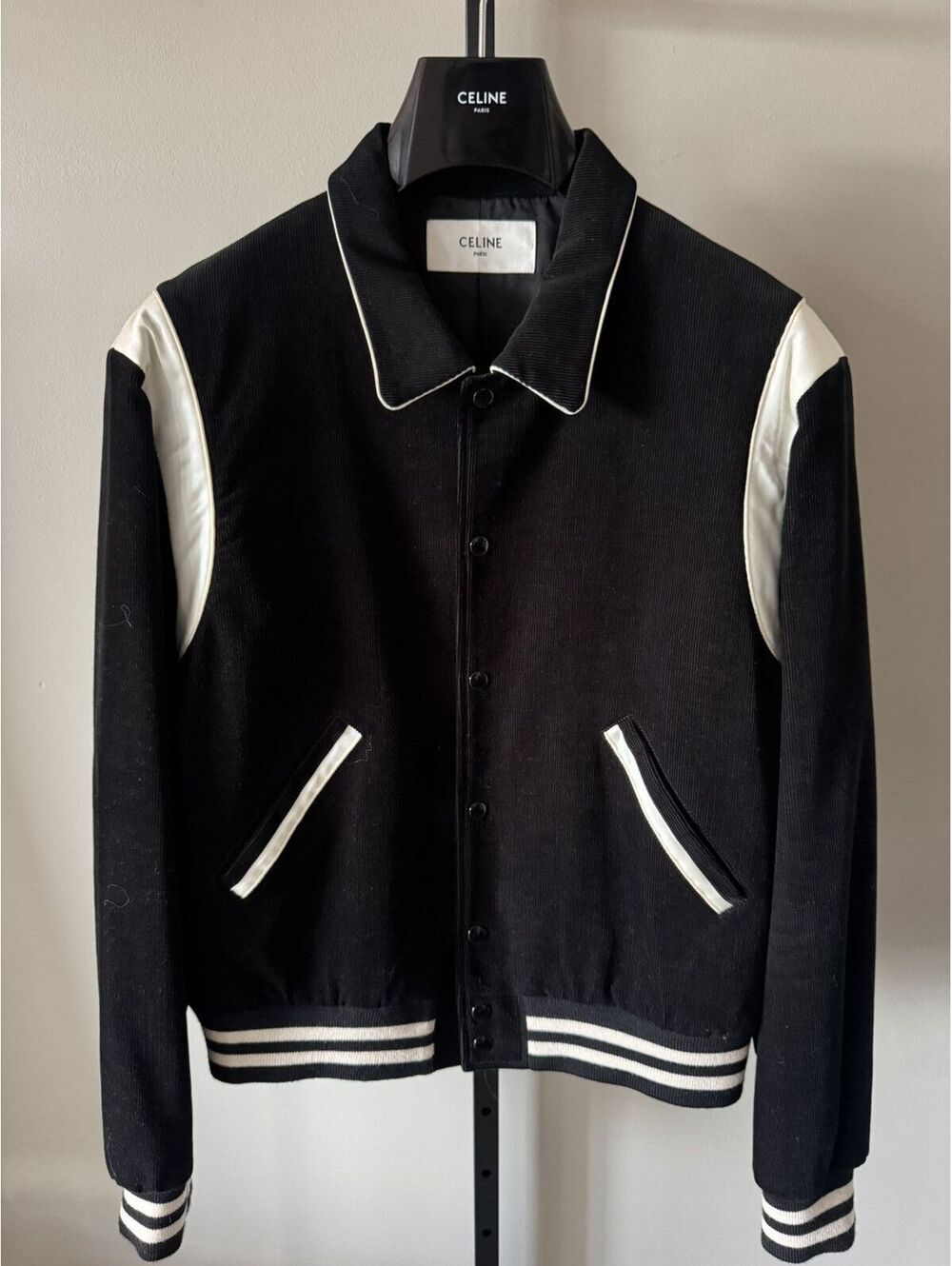 CELINE TEDDY JACKET IN CORDUROY